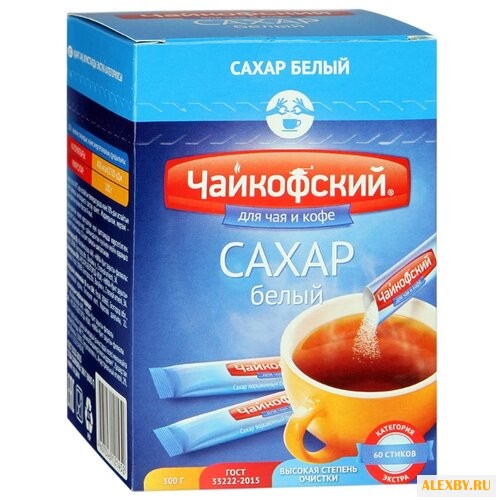 Сахар Чайкофский порционный