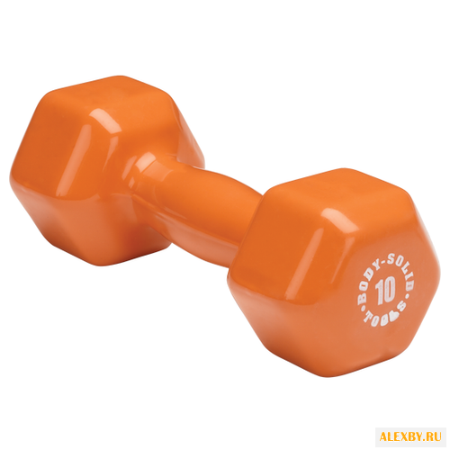 Гантель цельнолитая Body Solid