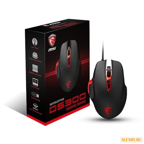 Мышь MSI Interceptor DS300