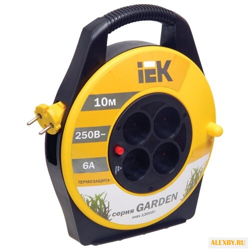 IEK Удлинитель на катушке 4х10м