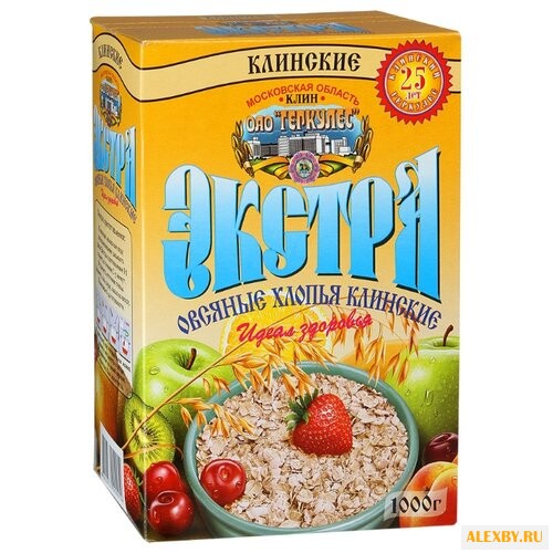 Геркулес Клин Хлопья овсяные