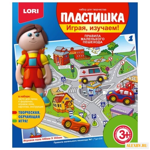 Масса для лепки LORI Пластишка