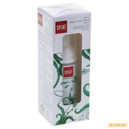 Пенка для зубов SPLAT Алоэ и