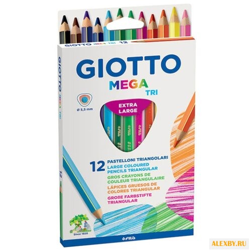 GIOTTO Цветные карандаши Mega
