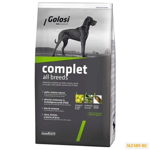 Корм для собак Golosi Complet