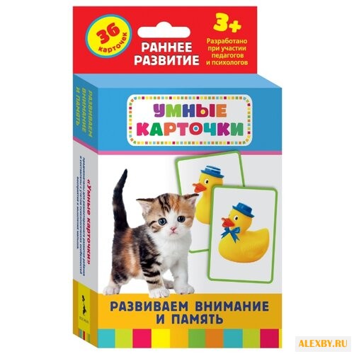 Набор карточек РОСМЭН Умные