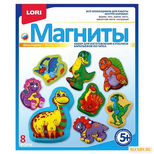 LORI Магниты - Динозаврики М-010