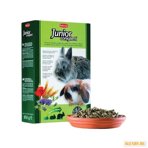 Корм для декоративных кроликов