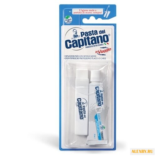 Зубная паста + щетка Pasta del