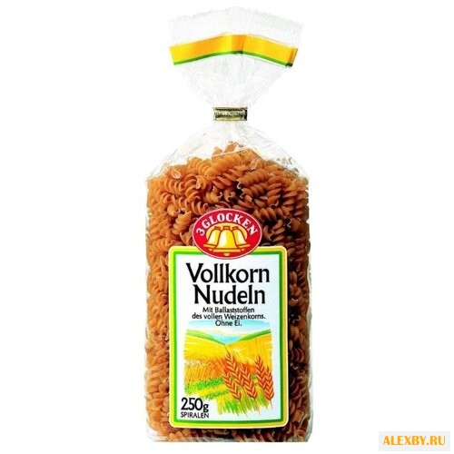 3 Glocken Макароны Vollkorn