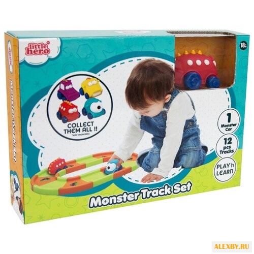 Трек Little hero Monster track