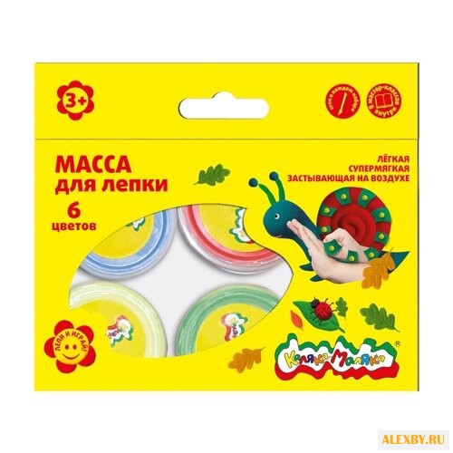 Масса для лепки Каляка-Маляка 6