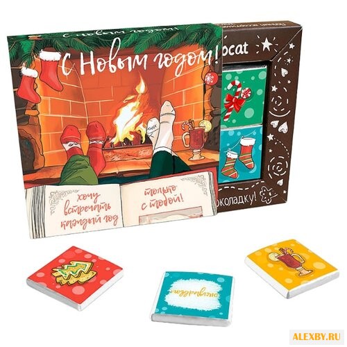 Шоколад CHOKOCAT С Новым годом!