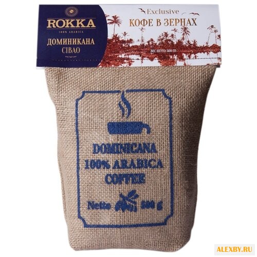 Кофе в зернах Rokka Доминикана
