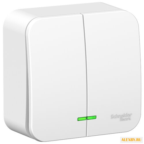 Выключатель 2х1-полюсный