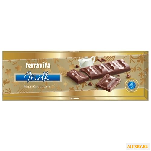 Шоколад Terravita молочный