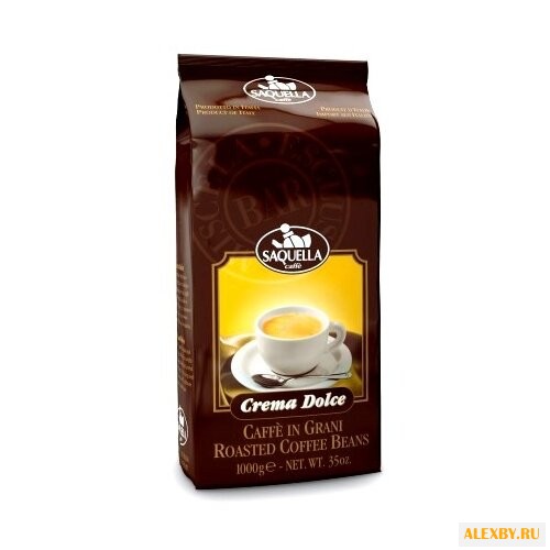Кофе в зернах Saquella Crema
