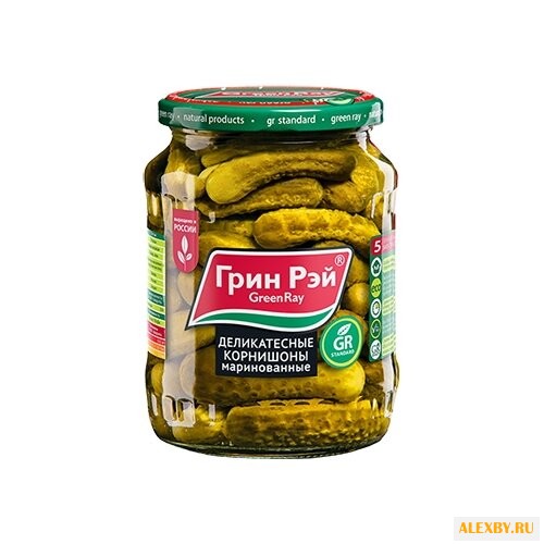 Деликатесные корнишоны Green