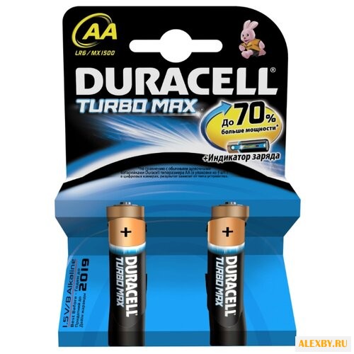 Батарейка AA Duracell LR6-2BL