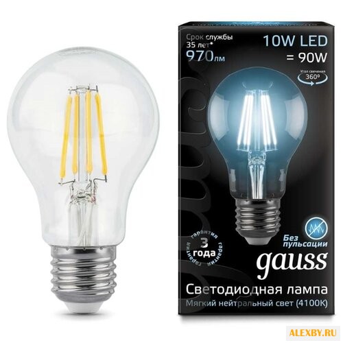 Лампа светодиодная gauss LED