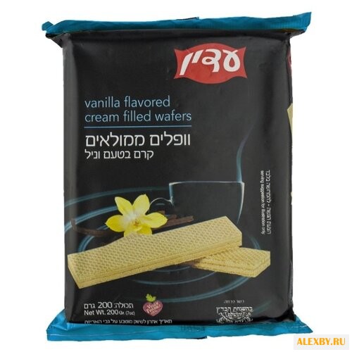 Вафли Adin с ванильной начинкой
