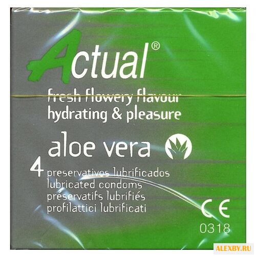 Презервативы Actual Aloe vera