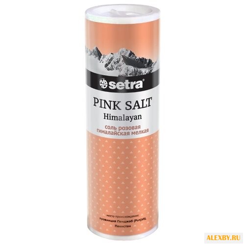 Setra Соль Гималайская розовая