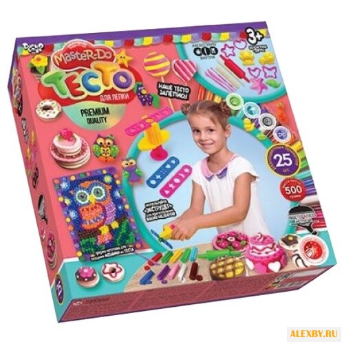 Пластилин Danko Toys Тортики 25