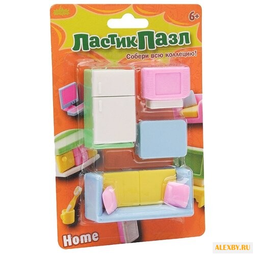 Бумбарам ластик-пазл Домашний уют