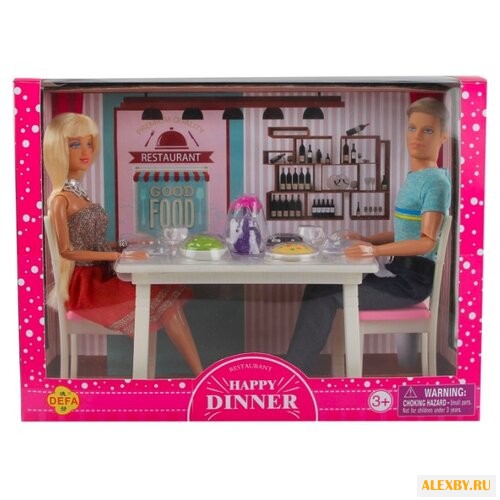 Набор кукол Defa Lucy Ужин в