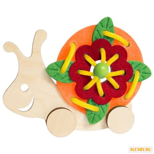 Каталка-игрушка IQ Format Улитка