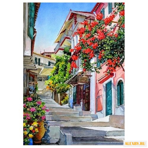 Рыжий кот Картина по номерам