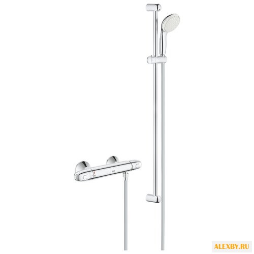 Термостатический двухрычажный