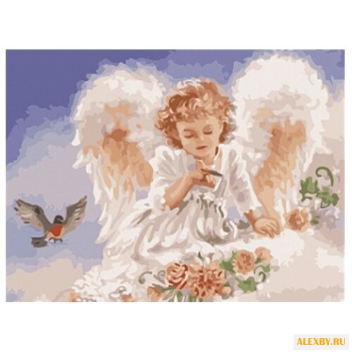 Рыжий кот Картина по номерам