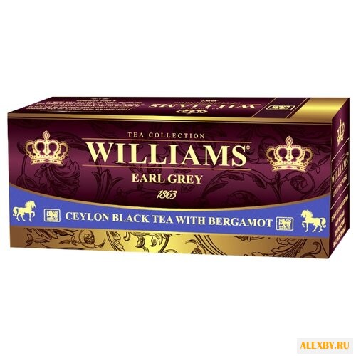 Чай черный Williams Earl grey