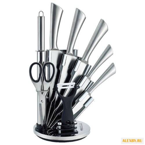 Набор Kelli 5 ножей овощечистка