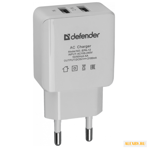 Сетевая зарядка Defender EPA-12
