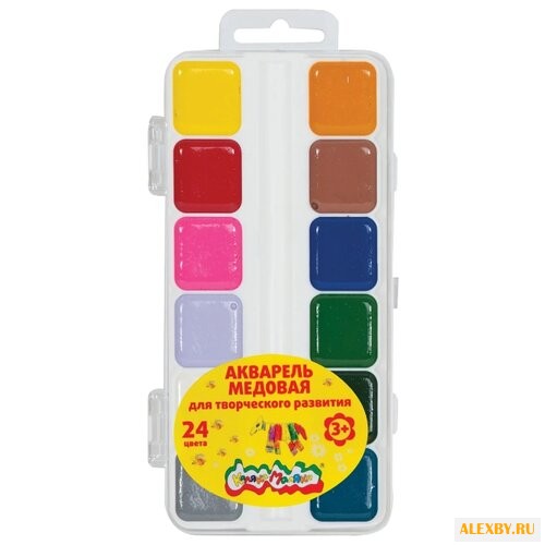 Каляка-Маляка Акварель 24 цвета