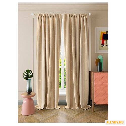 Портьеры ТомДом Корити на ленте