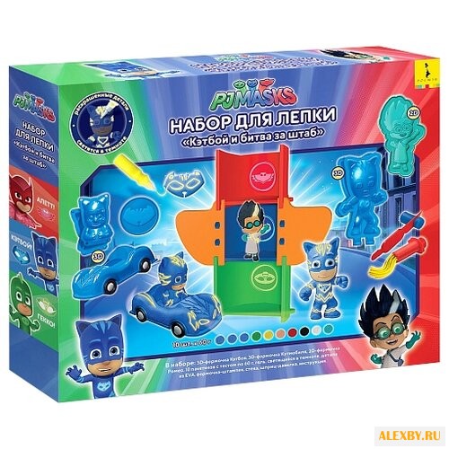 Масса для лепки РОСМЭН Герои в