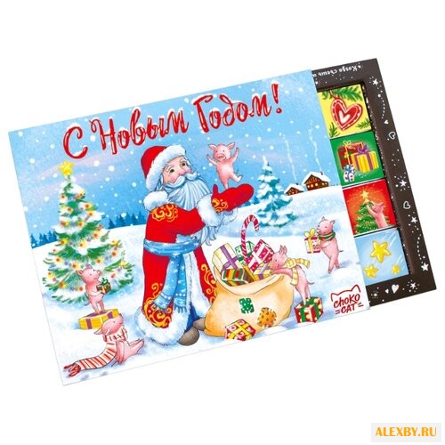 Шоколад CHOKOCAT Big Дед Мороз