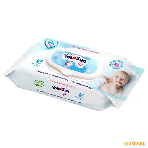 Влажные салфетки Yokosun Детские