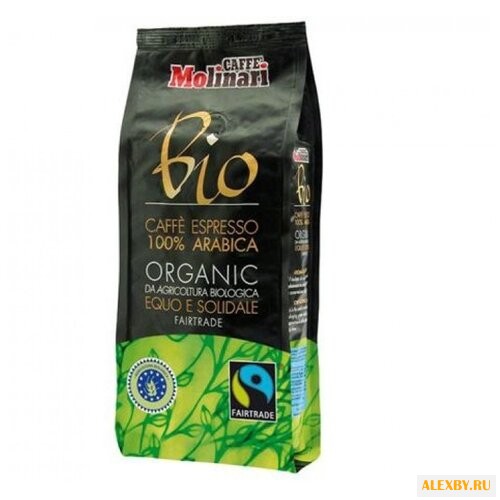 Кофе в зернах Molinari Bio 100%