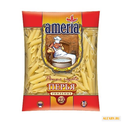 Ameria Макароны Перья рифленые