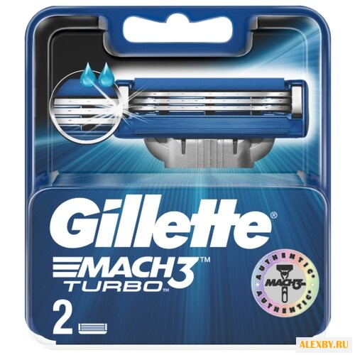 Сменные лезвия Gillette Mach 3