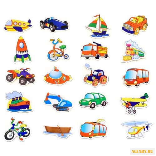 Игровой набор MAG-RUS Транспорт