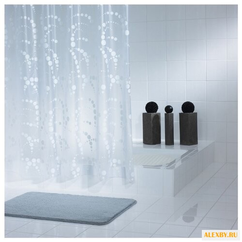 Штора RIDDER Dots 180x200