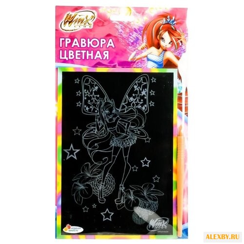 Гравюра Multiart Winx Цветная