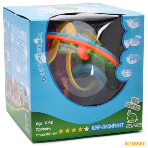 Головоломка KAKADU Шар-лабиринт