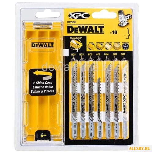 Набор пилок для лобзика DeWALT